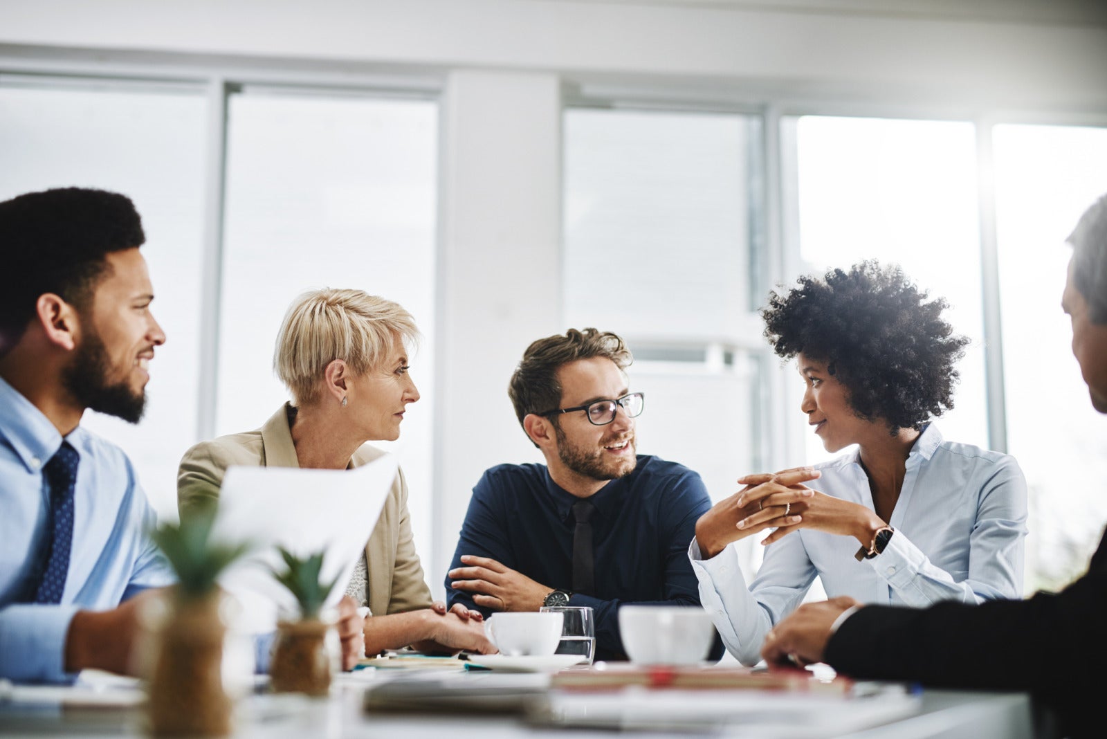 communicate with exec team