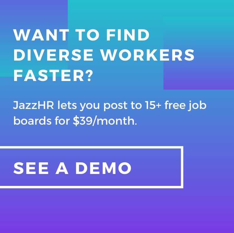 See how JazzHR can help you find a diverse workforce. 