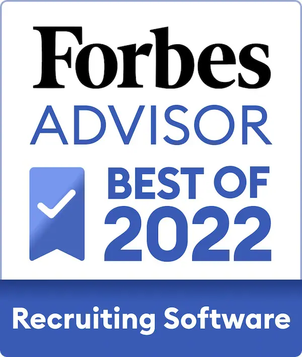 Forbes Advisor Best Recruiting Software Of 2022 Category Badge