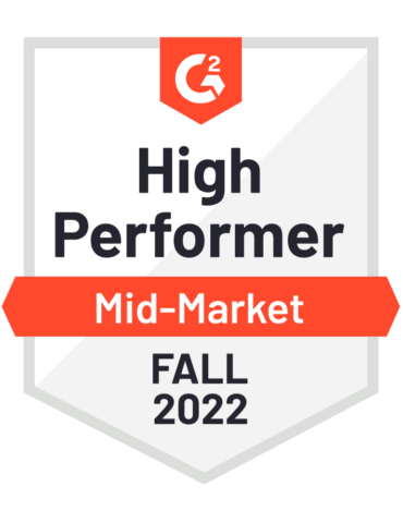 G2 High Performer Mid-Market Recruitment Marketing