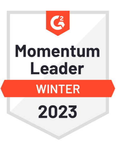 G2-Momentum-Leader-Winter-2023 badge