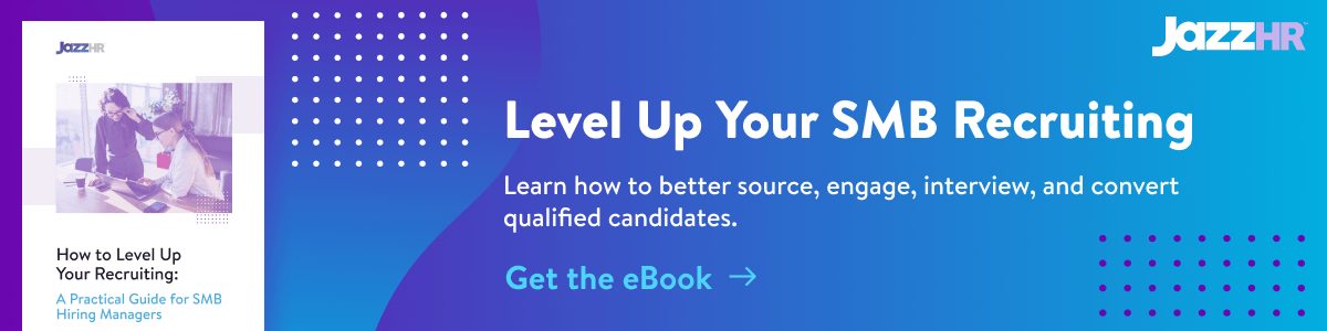 JazzHR eBook Level Up Your SMB Recruiting