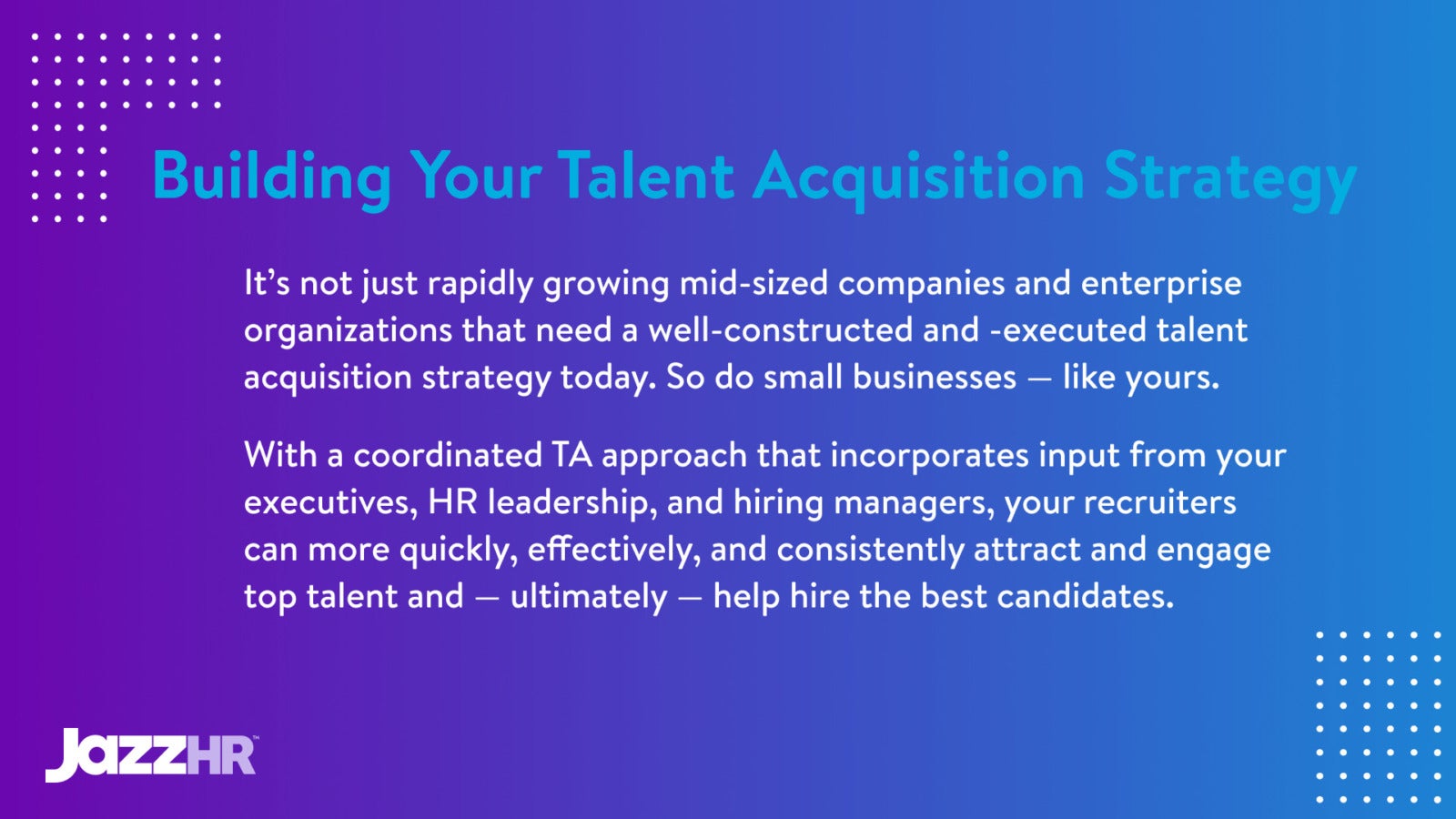 talent acquisition strategy