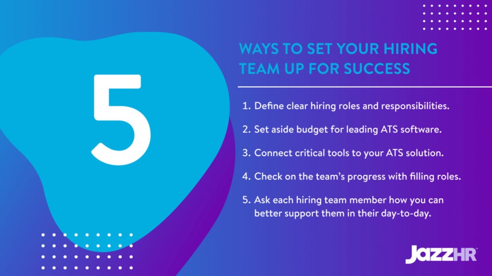 Setting Your Hiring Team Up For Success A Guide Jazzhr Setting Your Hiring Team Up For Success A Guide Jazzhr