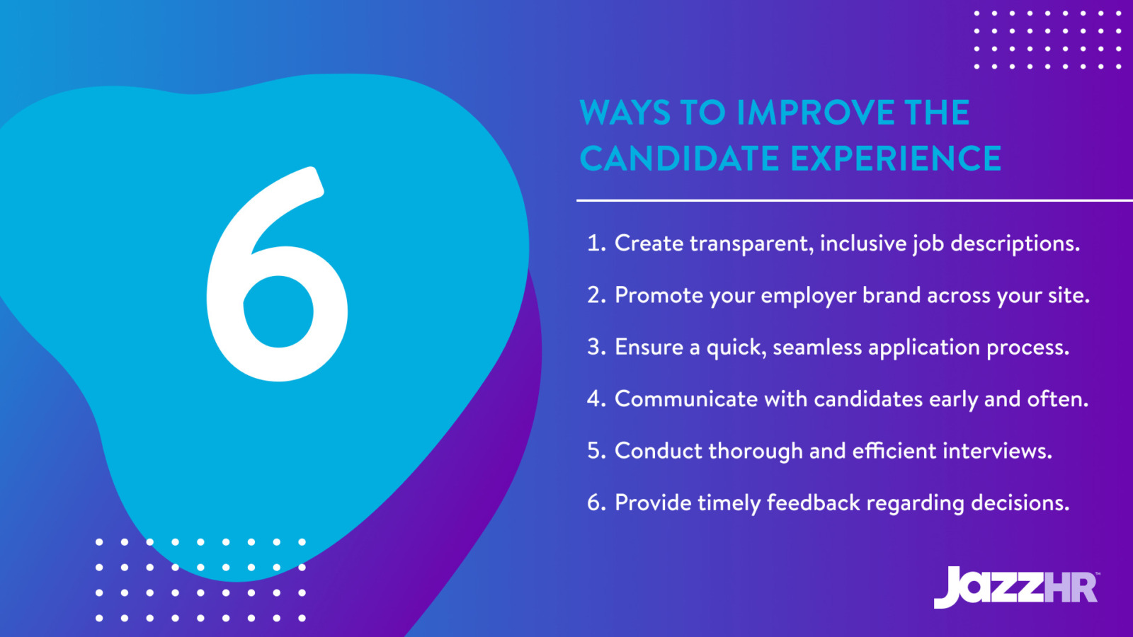 how to improve candidate experience