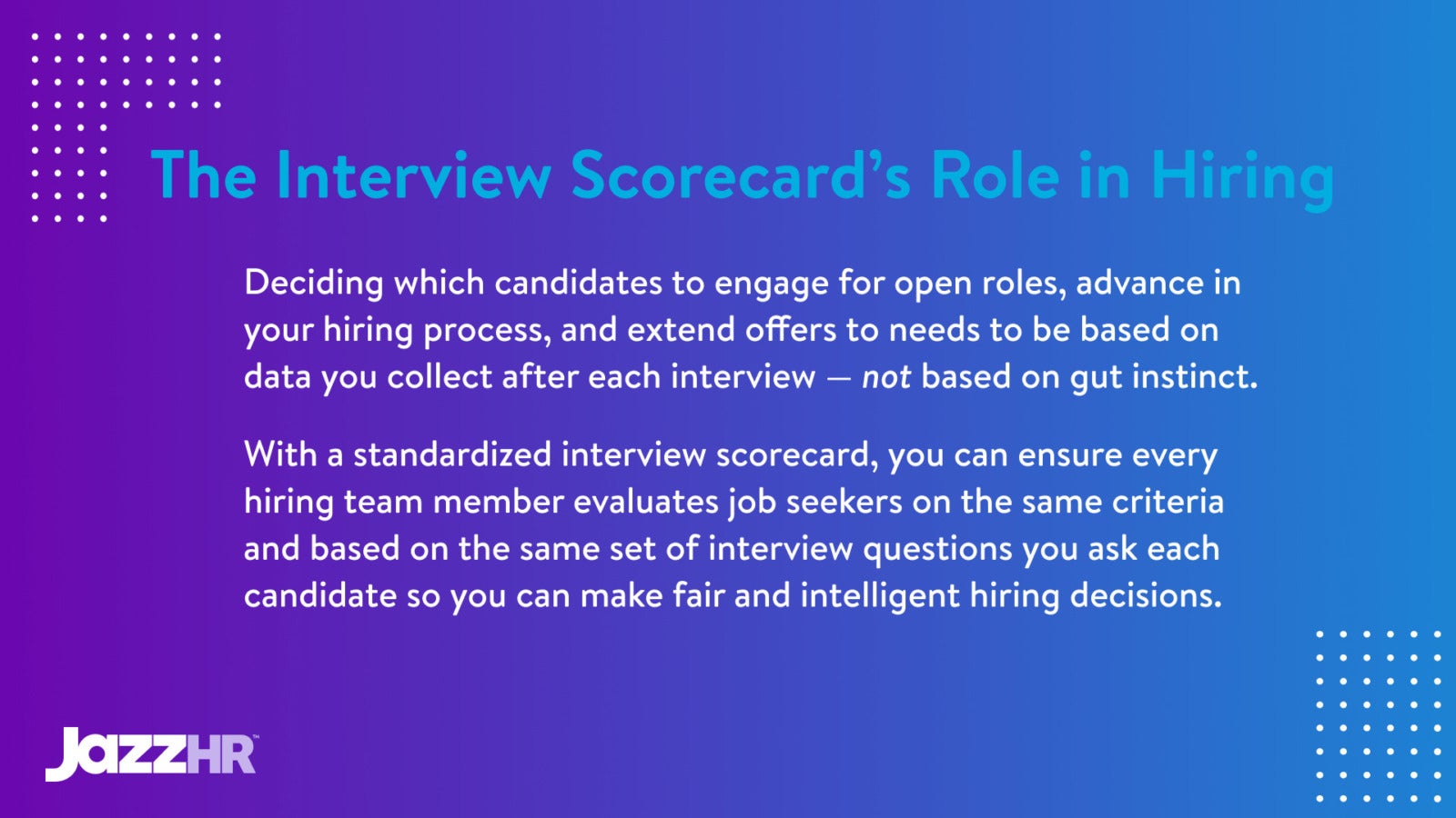 interview scorecard