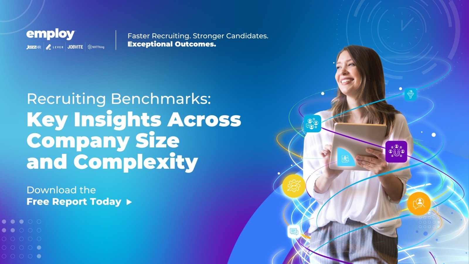 Employ eBook Recruiting Benchmarks Key Insights Across Company Size and Complexity