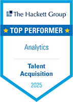 2025 badge hackett analytics