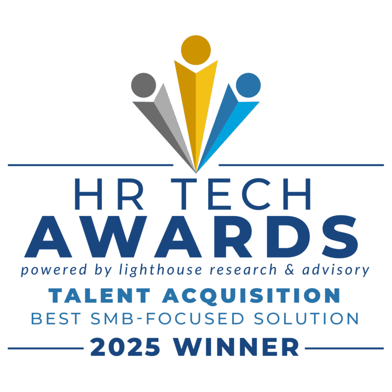 JazzHR 2025 WINNER HR tech awards